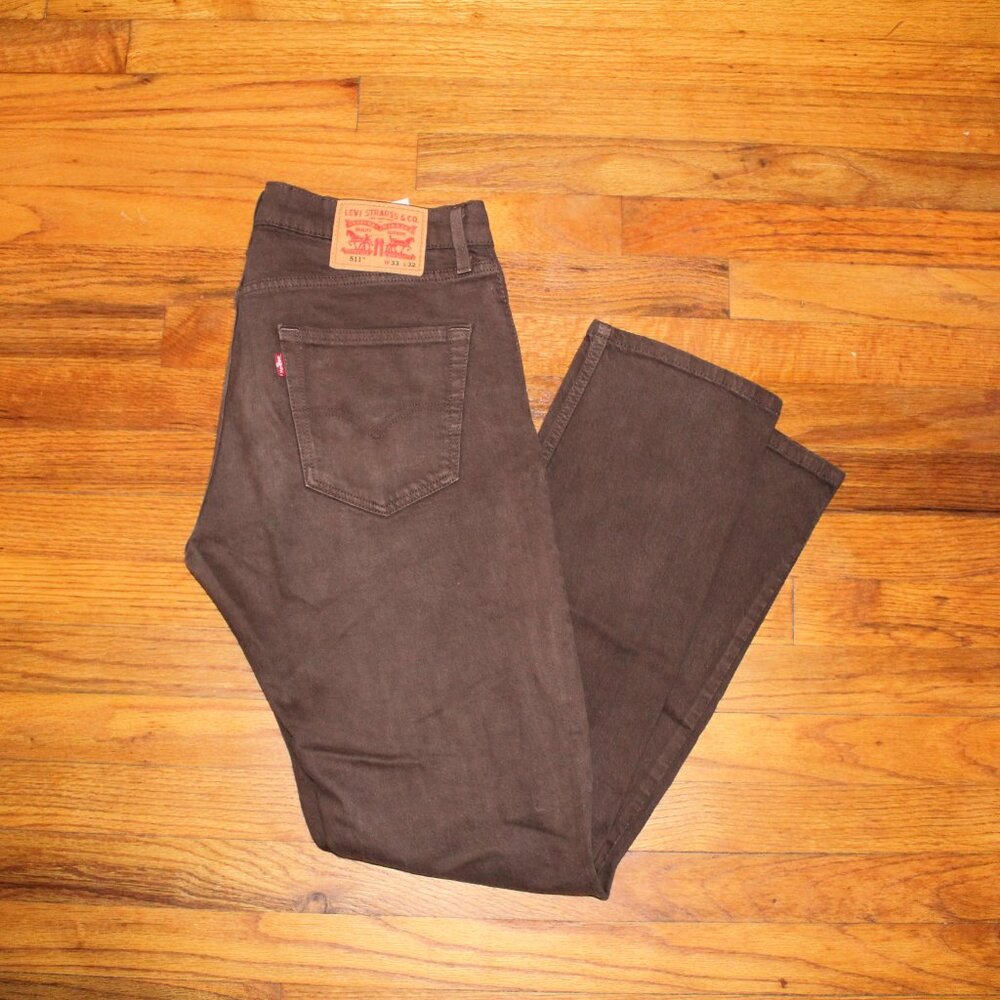 Levi’s 511 Slim Fit Jeans | W33 L32 | Dark Brown